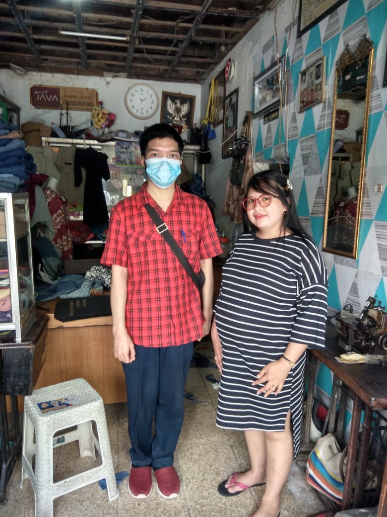 Kunjungan Pertama Ibu Nurfitriana